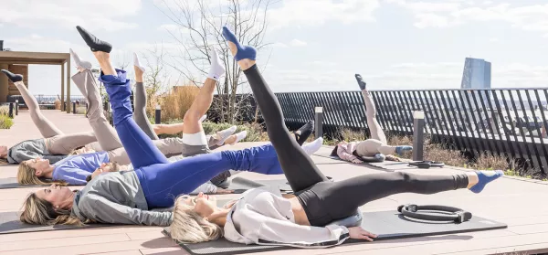 Outdoor Pilates Training